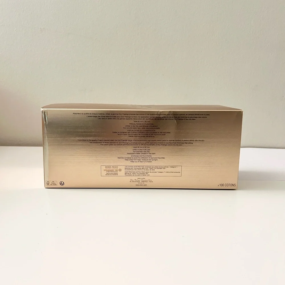 DIOR Prestige Les Cotons D'Exception Cotton Pads 100 Cottons - Picture 4 of 10